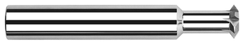 0.2500" (1/4) Cutter DIA x 0.1250" (1/8) Width x 0.5000" (1/2) Neck Length - 90° Included Angle - 6 FL, 754903