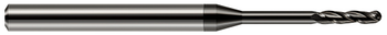 3 FL - 0.0620" (1/16) Cutter DIA x 0.3120" (5/16) LOC x 0.5000" (1/2) Reach - Amorphous Diamond Coated, 750462-C4