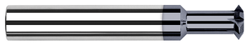 0.2362" (6 mm) Cutter DIA x 0.1180" Width x 1.0000" (1) Neck Length - 90° Included Angle - 6 FL - AlTiN Coated, 822662-C3