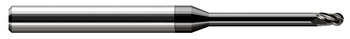 3 FL - 0.0620" (1/16) Cutter DIA x 0.0930" (3/32) LOC x 0.5580" Reach - Amorphous Diamond Coated, 805362-C4