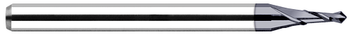 0.0150" (1/64) Drill DIA x 0.0450" Flute Length- 60° - 2 FL - AlTiN Coated, 932715-C3