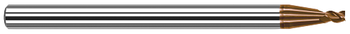 4 FL - 0.1250" (1/8) Cutter DIA x 0.1870" (3/16) LOC  - Ti-Nano Coated, 973808-C10