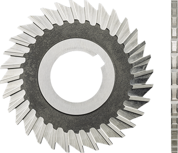3.0000" (3) Cutter DIA x 0.0625" (1/16) Width - Slotting - 32 FL - Uncoated, KS48000