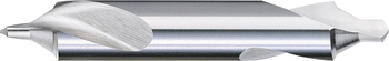 #14 - 0.1094" (7/64) Drill DIA x 60° Included - DE - 2 FL - Uncoated, CS40054