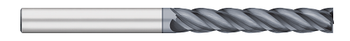 4 FL - 0.1250" (1/8) Cutter DIA x 0.3750" (3/8) LOC  - ALCRO-Max Coated, TC21820