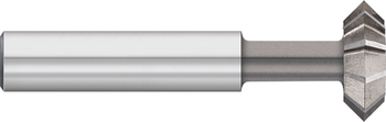 2.2500" (2-1/4) Cutter DIA x 0.7500" (3/4) Width - 90° Included Angle - 18 FL - Uncoated, KS91624