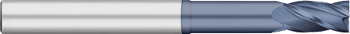 4 FL - 0.1875" (3/16) Cutter DIA x 0.6250" (5/8) LOC x 1.0000" (1) Reach - AlTiN Coated, TC69204