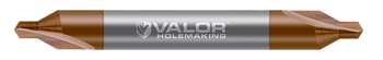 #00 - 0.0250" Drill DIA x 90° Included - DE - 2 FL - Val-Max X Coated, V493350-X