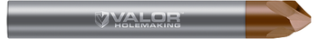0.2500" (1/4) Shank DIA x 30° per side - 3 Helical FL - Val-Max X Coated, V209624-X