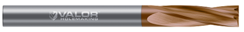 0.3150" (8 mm) Cutter DIA x 1.000" (1) Flute Length  - 4 FL - Val-Max X Coated, V740046-X