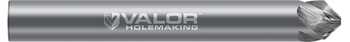 0.3750" (3/8) Shank DIA x 45° per side - 5 Helical FL, V612425