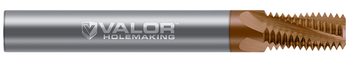 1/16, 1/8-27 - 0.2450" Cutter DIA x 0.4370" (7/16) LOC - 3 FL - Val-Max X Coated, V614054-X