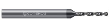 0.0400" Drill DIA x 0.3950" Flute Length - 2 FL - DLC Coated, C22144