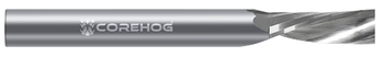 1 FL - 0.5000" (1/2) Cutter DIA x 1.5000" (1-1/2) LOC  - Uncoated, C47777