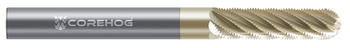 10 FL - 0.7500" (3/4) Cutter DIA x 2.0000" (2) LOC  - ZrN Coated, C69424