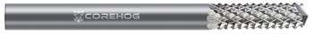 0.3750" (3/8) Cutter DIA x 1.2500" (1-1/4) LOC x 135° included - 10 FL - Uncoated, C36362