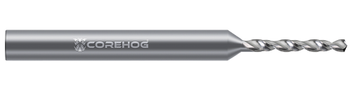 0.1181" (3 mm) Drill DIA x 0.4130" Flute Length - 2 FL - Uncoated, C08339