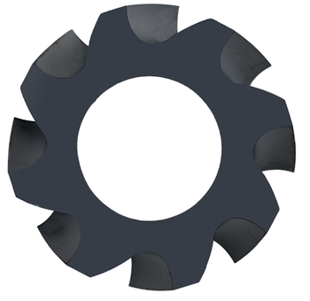 0.5000" (1/2) Cutter DIA x 0.1500" LOC  - DLC Coated, C32952