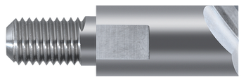 0.7500" (3/4) DIA x 1/4-28 Shank Thread Carbide  - Uncoated, C56635
