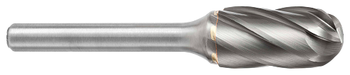 Tool # SC-1NF C, 1/4" Cutter DIA x 3/4" LOC x 1/4" Shank DIA x 2" OAL, Solid Carbide Non-Ferrous, 19024
