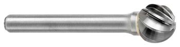 Tool # SD-6, 5/8" Cutter DIA x 9/16" LOC x 1/4" Shank DIA x 2 1/4" OAL, Brazed Carbide Non-Ferrous, 19042