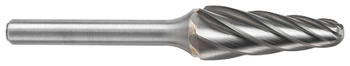 Tool # SL-3, 3/8" Cutter DIA x 1 1/16" LOC x 1/4" Shank DIA x 3" OAL, Brazed Carbide Non-Ferrous, 19070