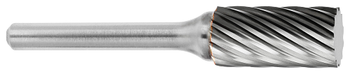 Tool # SA-3, 3/8" Cutter DIA x 3/4" LOC x 1/4" Shank DIA x 2 1/2" OAL, Brazed Carbide Stainless Steel, 19154