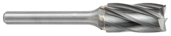 Tool # SB-3M, 9.6 mm Cutter DIA x 19.0 mm LOC x 6.0 mm Shank DIA x 64.0 mm OAL, Brazed Carbide Non-Ferrous, 29014
