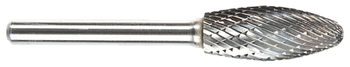 Tool # SF-5CO D/C, 1/2" Cutter DIA x 1 1/4" LOC x 1/4" Shank DIA x 3" OAL, Brazed Carbide Combination, 15859