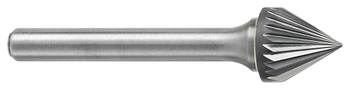 Tool # SJ-1M, 6.0 mm Cutter DIA x 4.0 mm LOC x 6.0 mm Shank DIA x 50.0 mm OAL, Solid Carbide Single Cut, 24675