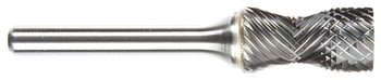 Tool # SA-5RA D/C, 1/2" Cutter DIA x 1" LOC x 1/4" Shank DIA x 2 3/4" OAL, Brazed Carbide Radius, 11755