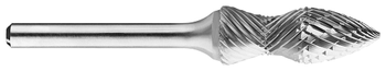 Tool # SG-5RA D/C, 1/2" Cutter DIA x 1 1/4" LOC x 1/4" Shank DIA x 3 1/4" OAL, Brazed Carbide Radius, 11761