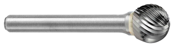 Tool # SD-11, 1/8" Cutter DIA x 3/32" LOC x 1/4" Shank DIA x 2" OAL, Solid Carbide Single Cut, 12725