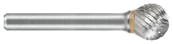 Tool # SD-3L6, 3/8" Cutter DIA x 5/16" LOC x 1/4" Shank DIA x 6 5/16" OAL, Brazed Carbide Heavy Duty Cut, 10340