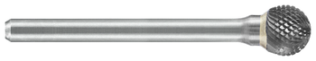 Tool # SD-3 VF, 3/8" Cutter DIA x 5/16" LOC x 1/4" Shank DIA x 2 1/16" OAL, Brazed Carbide Fine Cut, 19924