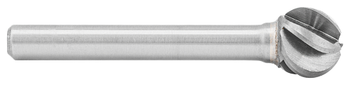 Tool # SD-3, 3/8" Cutter DIA x 5/16" LOC x 1/4" Shank DIA x 2 1/16" OAL, Brazed Carbide NG Non-Ferrous Cut, 19582