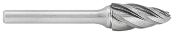 Tool # SF-3, 3/8" Cutter DIA x 3/4" LOC x 1/4" Shank DIA x 2 1/2" OAL, Brazed Carbide NG Non-Ferrous Cut, 19585