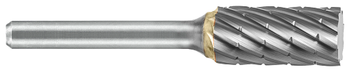 Tool # SA-3, 3/8" Cutter DIA x 3/4" LOC x 1/4" Shank DIA x 2 1/2" OAL, Brazed Carbide NG6 Double Cut, 19602