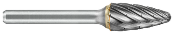 Tool # SF-2, 5/16" Cutter DIA x 3/4" LOC x 1/4" Shank DIA x 2 1/2" OAL, Brazed Carbide NG6 Double Cut, 19626