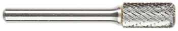 Tool # SA-3CR D/C, 3/8" Cutter DIA x 3/4" LOC x 1/4" Shank DIA x 2 1/2" OAL, Brazed Carbide Corner Radius, 10158