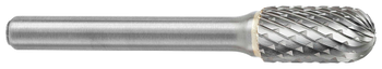 Tool # SC-5, 1/2" Cutter DIA x 1" LOC x 3/8" Shank DIA x 2 3/4" OAL, Brazed Carbide Heavy Duty Cut, 10277