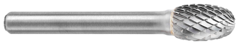 Tool # SE-5, 1/2" Cutter DIA x 7/8" LOC x 1/4" Shank DIA x 2 9/16" OAL, Brazed Carbide Heavy Duty Cut, 10283