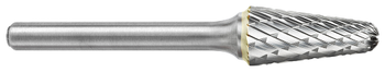 Tool # SL-4, 1/2" Cutter DIA x 1 1/8" LOC x 3/8" Shank DIA x 3" OAL, Brazed Carbide Heavy Duty Cut, 10297