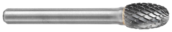 Tool # SE-5, 1/2" Cutter DIA x 7/8" LOC x 1/4" Shank DIA x 2 9/16" OAL, Brazed Carbide Heavy Duty Cut, 10318