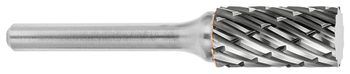 Tool # SA-3, 3/8" Cutter DIA x 3/4" LOC x 1/4" Shank DIA x 2 1/2" OAL, Brazed Carbide Steel, 19352