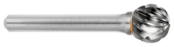 Tool # SD-5, 1/2" Cutter DIA x 7/16" LOC x 1/4" Shank DIA x 2 1/8" OAL, Brazed Carbide Steel, 19361