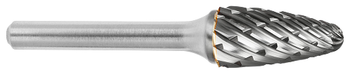 Tool # SF-5, 1/2" Cutter DIA x 1" LOC x 1/4" Shank DIA x 2 3/4" OAL, Brazed Carbide Steel, 19378