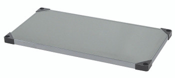 Shelf, solid, 48"W x 14"D, Galvanized, 0, Carbon Steel, 1448SS