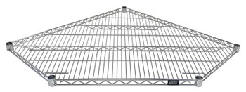 Shelf, wire, 5 sided, Chrome, 0, Carbon Steel, 1836CRNC