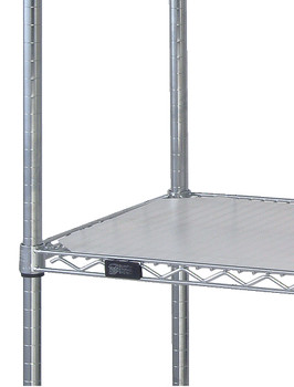 Shelf Inlay Mat, 24"W x 24"D, white polyethylene, Clear, 0, Polythylene, 2424SM